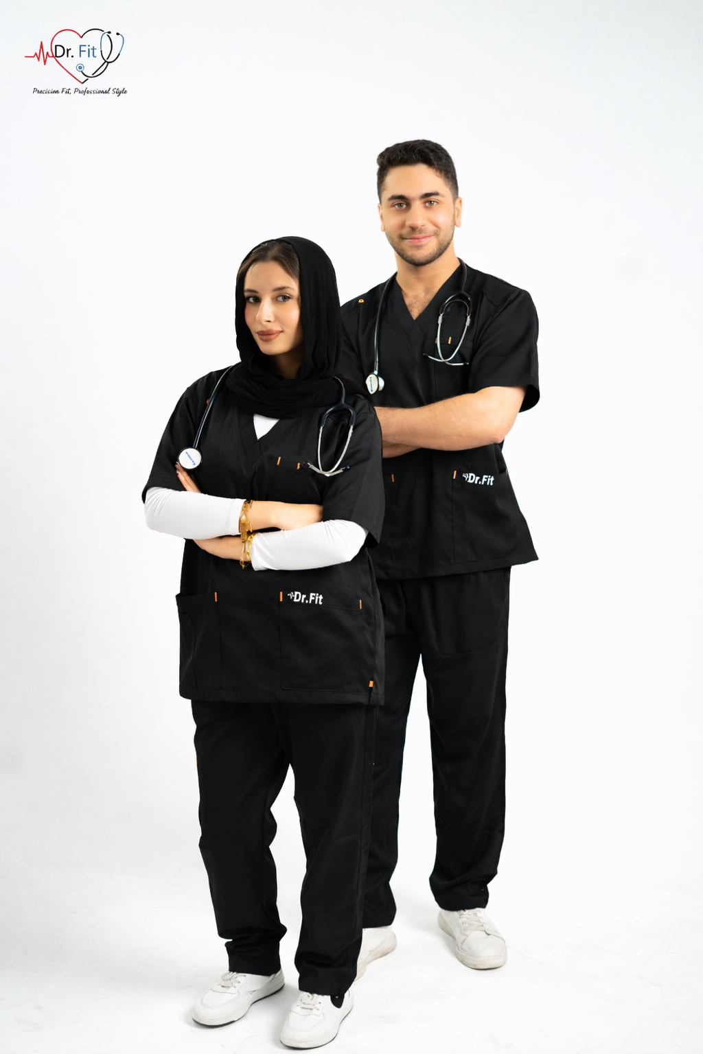 Black Royal Elite Unisex Scrub