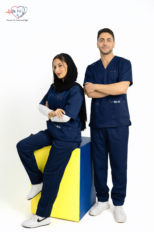 NAVY Blue Royal Elite Scrub Unisex
