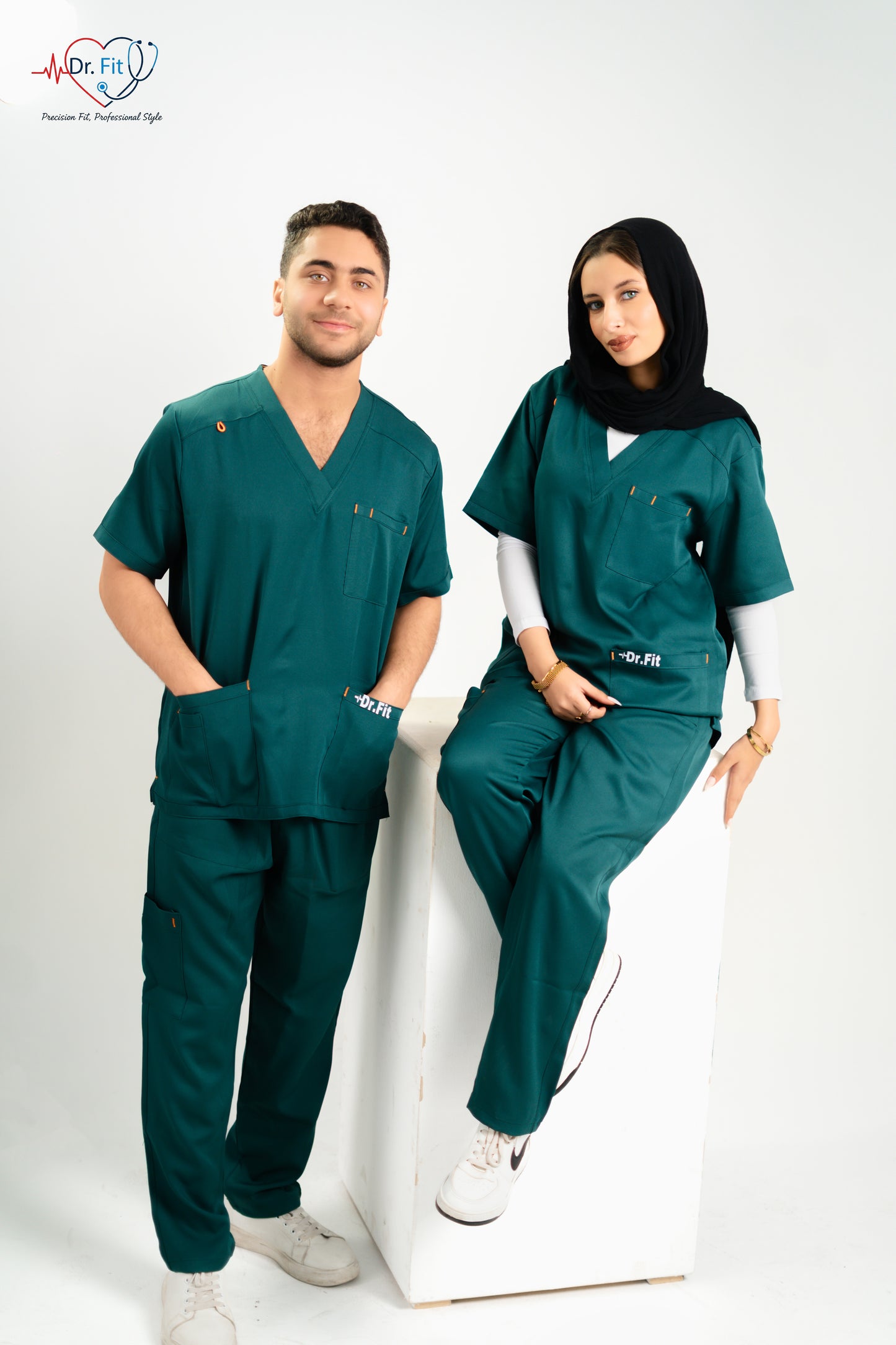 Black Royal Elite Unisex Scrub