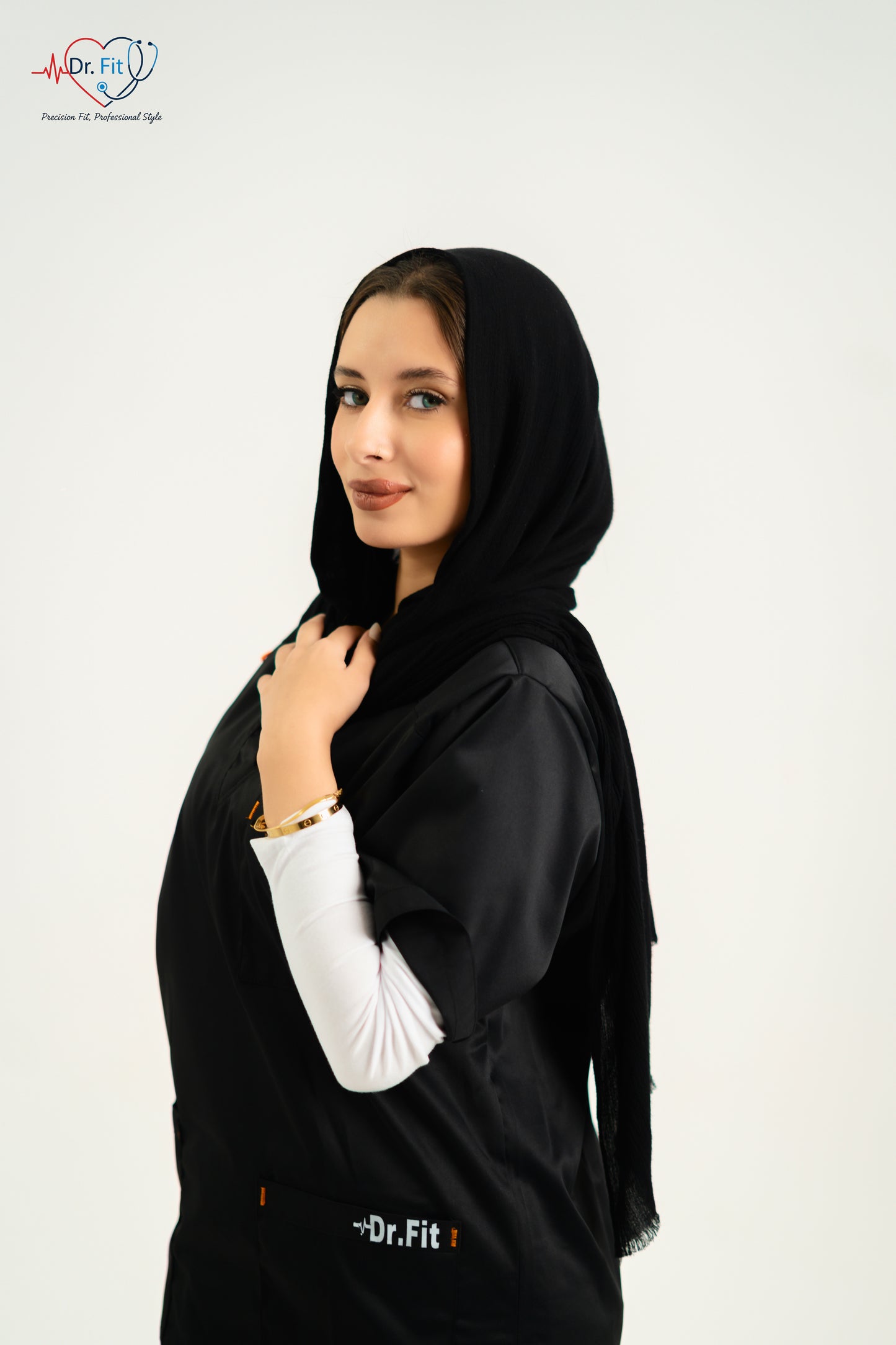 Black Royal Elite Unisex Scrub