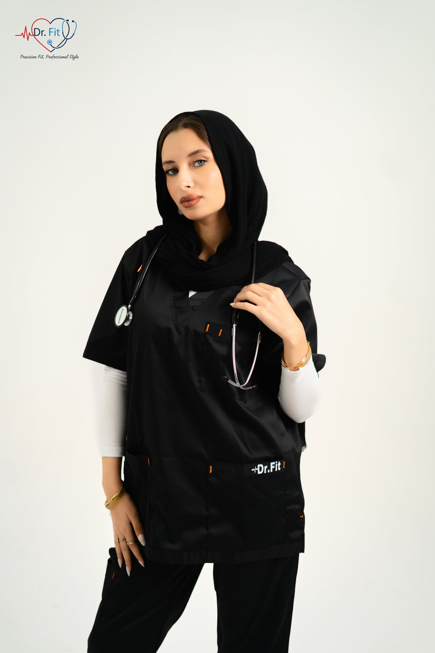 Black Royal Elite Unisex Scrub