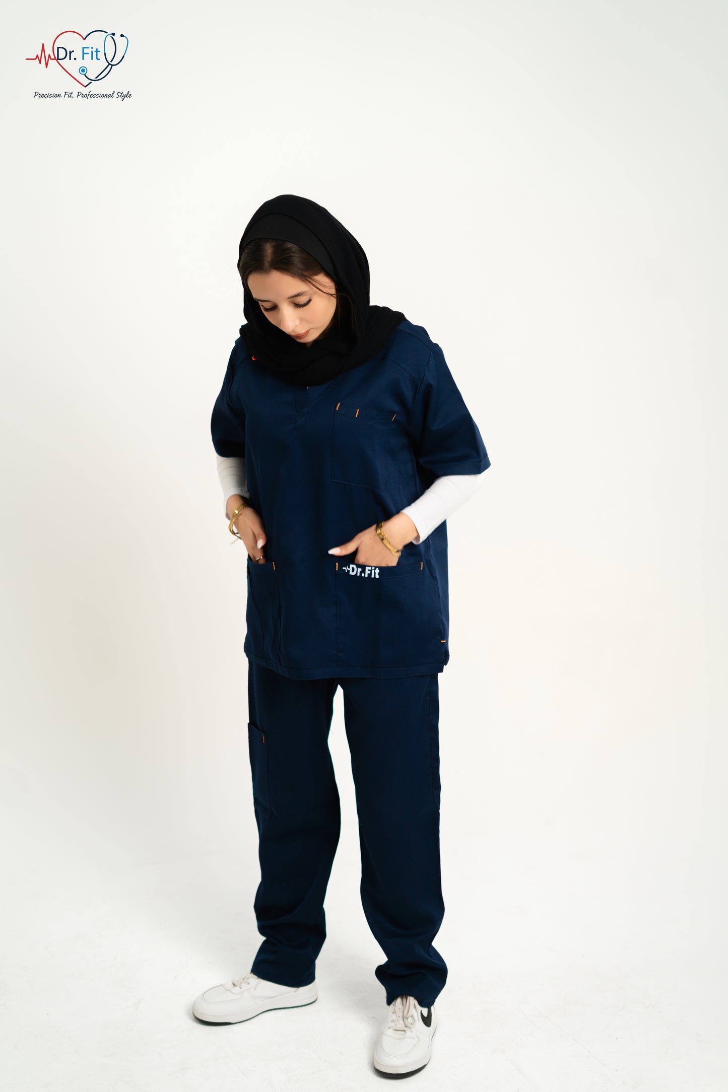 NAVY Blue Royal Elite Scrub Unisex