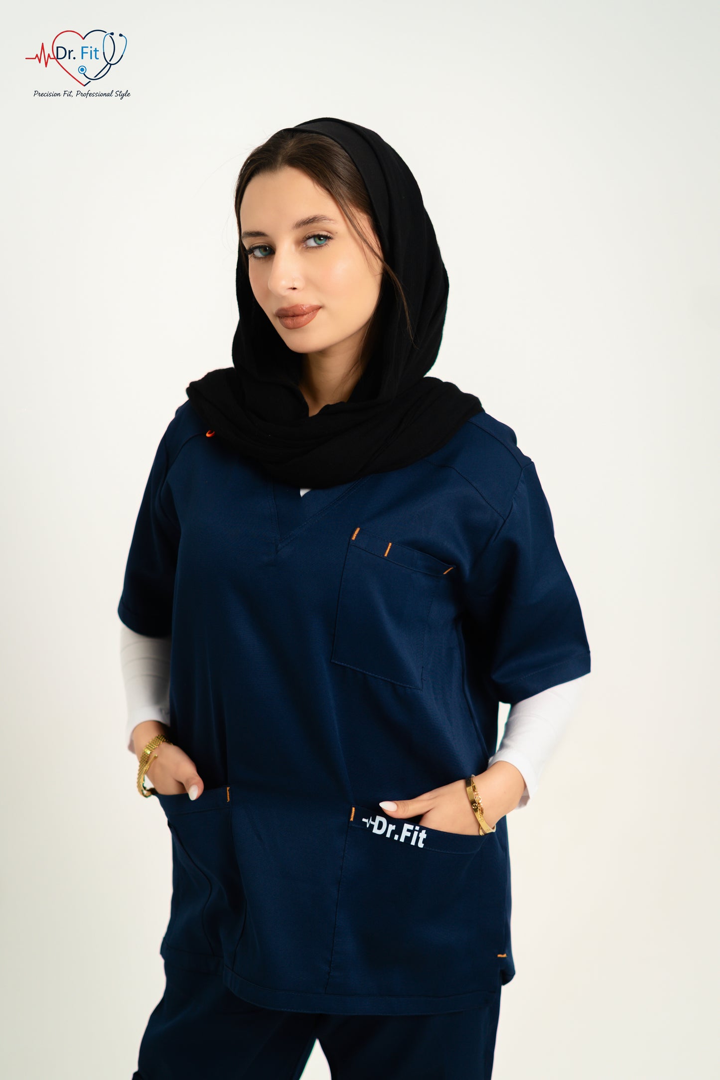 NAVY Blue Royal Elite Scrub Unisex