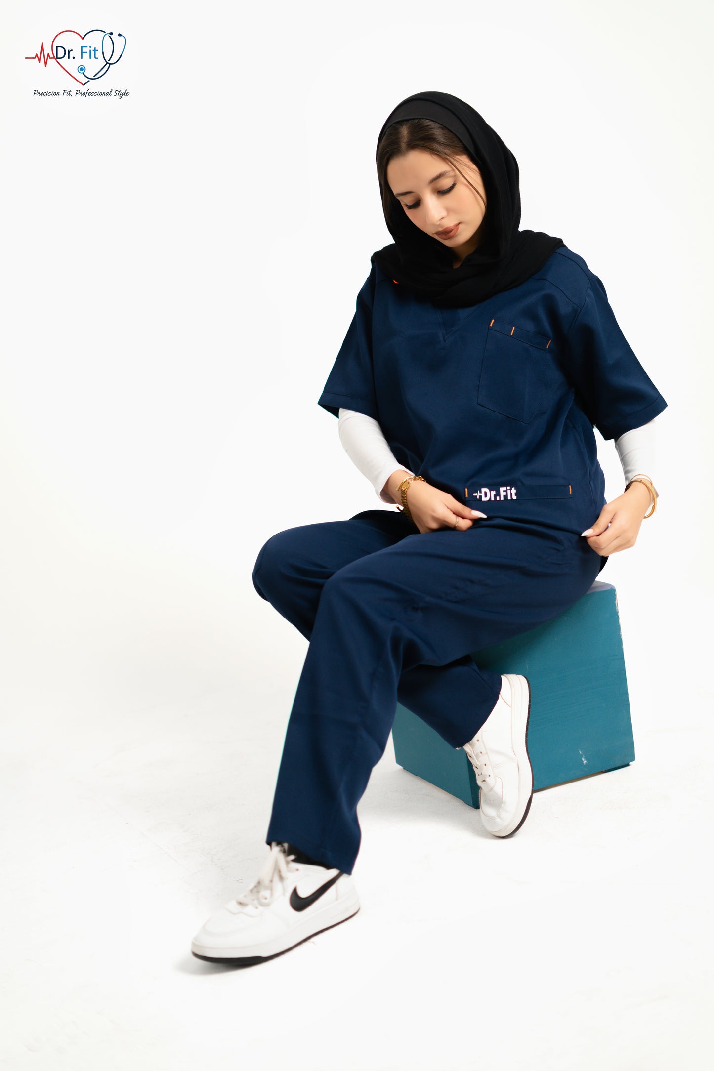 Black Royal Elite Unisex Scrub