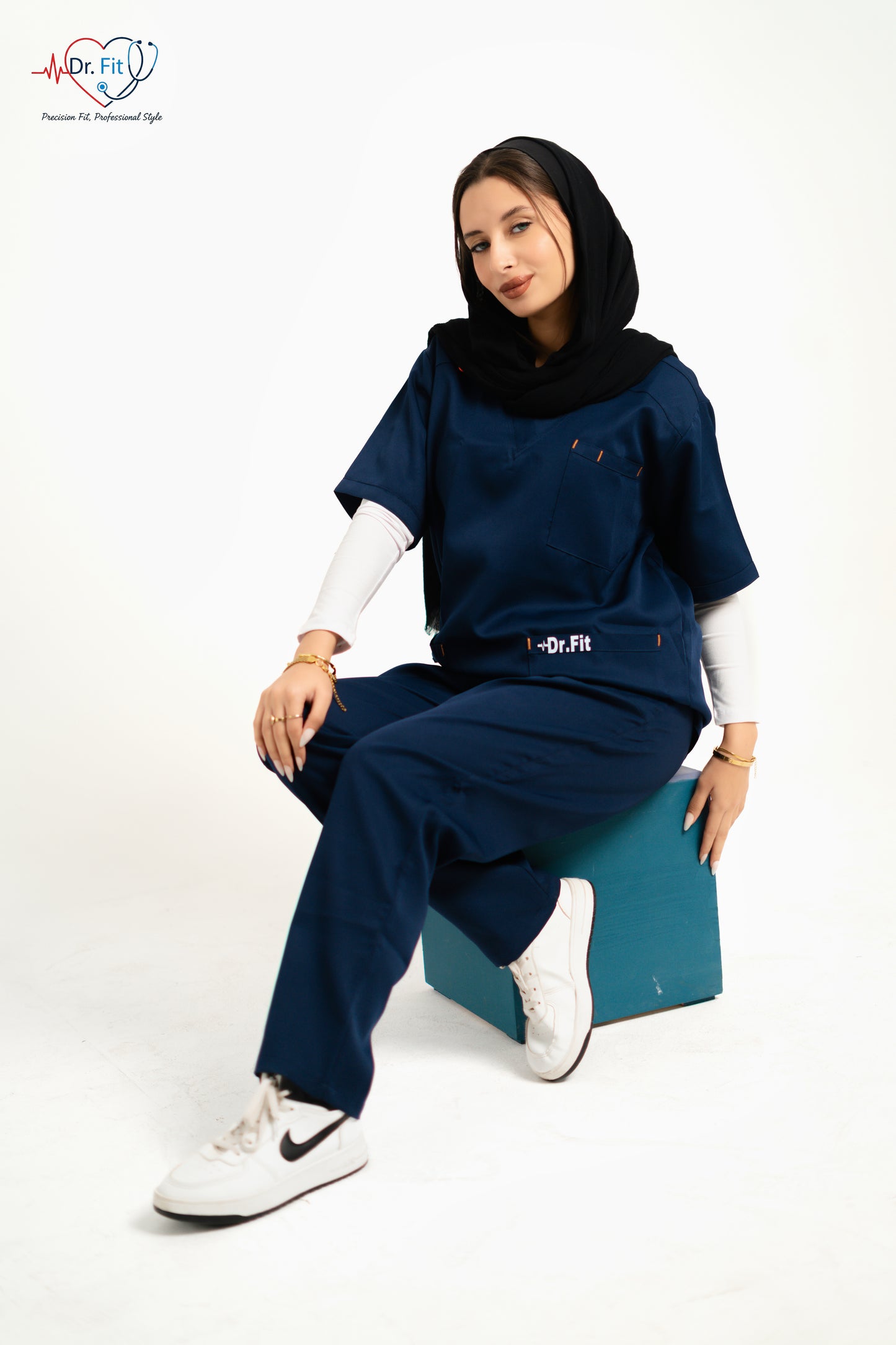 NAVY Blue Royal Elite Scrub Unisex